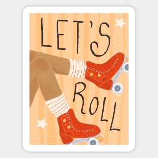 Let's Roll! Sticker